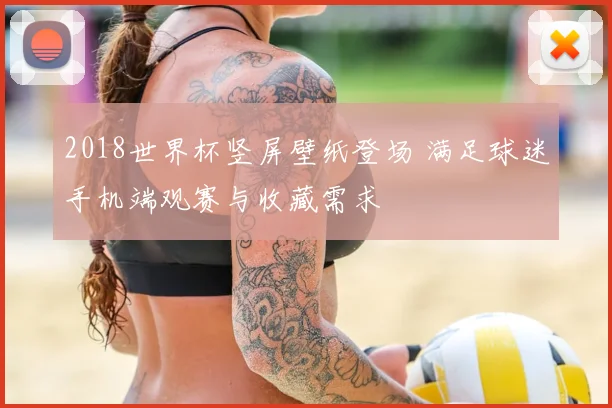 2018世界杯竖屏壁纸登场 满足球迷手机端观赛与收藏需求